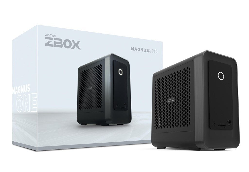 Zotac ZBOX-ECM74060C-BE Mini cena un informācija | Stacionārie datori | 220.lv