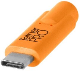 Tether Tools kabelis USB — USB-C 4,6 m, oranžs cena un informācija | Savienotājkabeļi | 220.lv