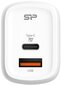 Silicon Power lādētājs USB-C/USB QM25 30W, balts цена и информация | Lādētāji un adapteri | 220.lv