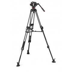 Manfrotto statīva komplekts MVK504XTWINFA Alu Fast Twin cena un informācija | Fotokameru statīvi | 220.lv