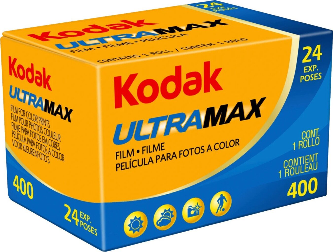 Kodak filmiņa Ultramax 400/24 цена и информация | Citi piederumi fotokamerām | 220.lv