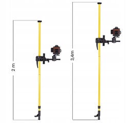 LASER LASER COLUMN 5D 3.4m цена и информация | Механические инструменты | 220.lv