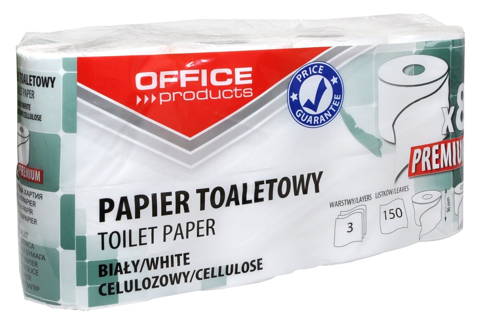 Tualetes papīrs, 3 slāņi, 8 gab. cena un informācija | Tualetes papīrs, papīra dvieļi | 220.lv