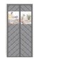 Magnētiskais siltumizolācijas aizkars HooTown durvīm, 80 x 210 cm, pelēks цена и информация | Moskītu tīkli | 220.lv