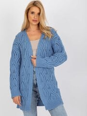Kardigans sievietēm Badu, zils cena un informācija | Sieviešu džemperi | 220.lv