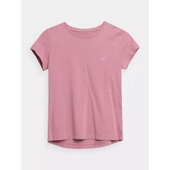 T-krekls meitenēm 4f, rozā cena un informācija | Krekli, bodiji, blūzes meitenēm | 220.lv