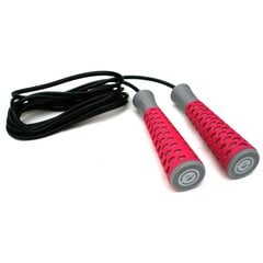 скакалка для фитнеса, 300 см, розовая цена и информация | Скакалка Tunturi Pro Adjustable Speed Rope | 220.lv