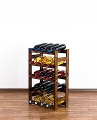 Vīna pudeļu turētājs, 70x43x25 cm cena un informācija | Plaukti | 220.lv