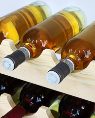 Держатель для винных бутылок, 24 x 47 x 29 см. цена и информация | Полки | 220.lv