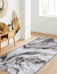 Paklājs Epic Print Marble 80x150 cm pelēks cena un informācija | Paklāji | 220.lv