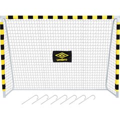 Futbola vārti ar tīklu Umbro, 300x200x90cm cena un informācija | Umbro Futbols | 220.lv