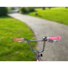 велосипедная ручка 115 мм, розовая цена и информация | Грипсы, ручки для велосипеда | 220.lv