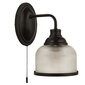 Searchlight sienas lampa Highworth 2671-1BK cena un informācija | Sienas lampas | 220.lv