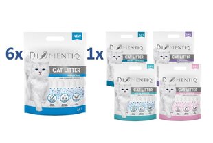Силиконовый наполнитель для кошачьих туалетов Diamentiq, 3,8 л, 10 шт. цена и информация | Наполнители для туалета | 220.lv