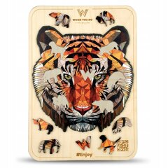 Пазлы Опасный тигр | 100 деталей | M цена и информация | Пазлы | 220.lv
