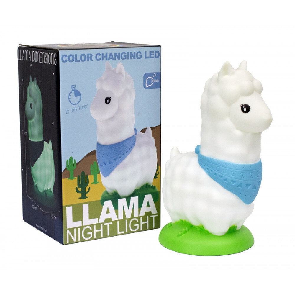Bērnu LED nakts lampa Lama cena un informācija | Lampas bērnu istabai | 220.lv