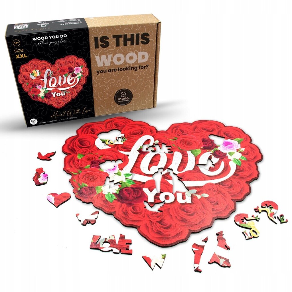 Koka puzle Sirds Wood You Do, 140 d. цена и информация | Puzles, 3D puzles | 220.lv