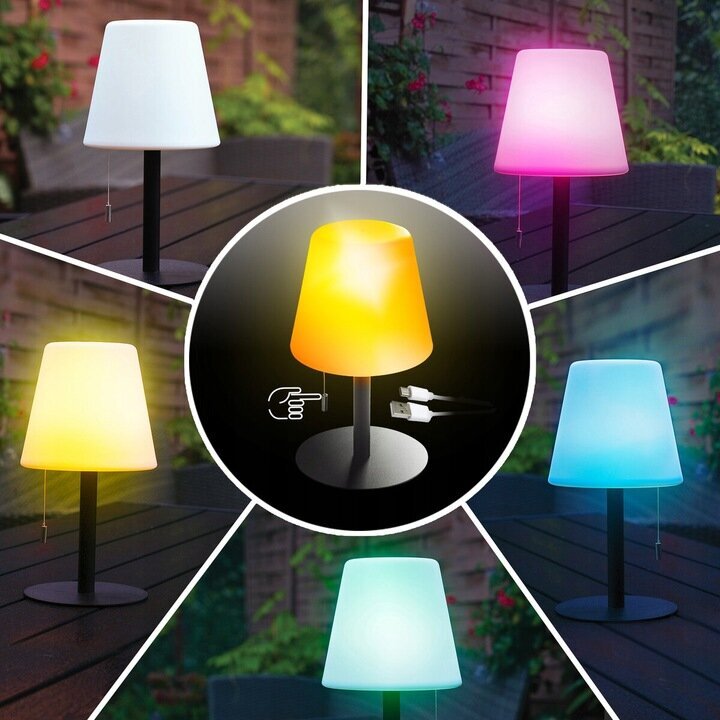 Unila LED nakts galda lampa цена и информация | Galda lampas | 220.lv