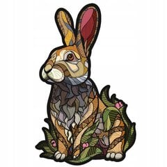 Деревянный пазл Пасхальный кролик | 418 деталей | XXL цена и информация | Пазлы | 220.lv