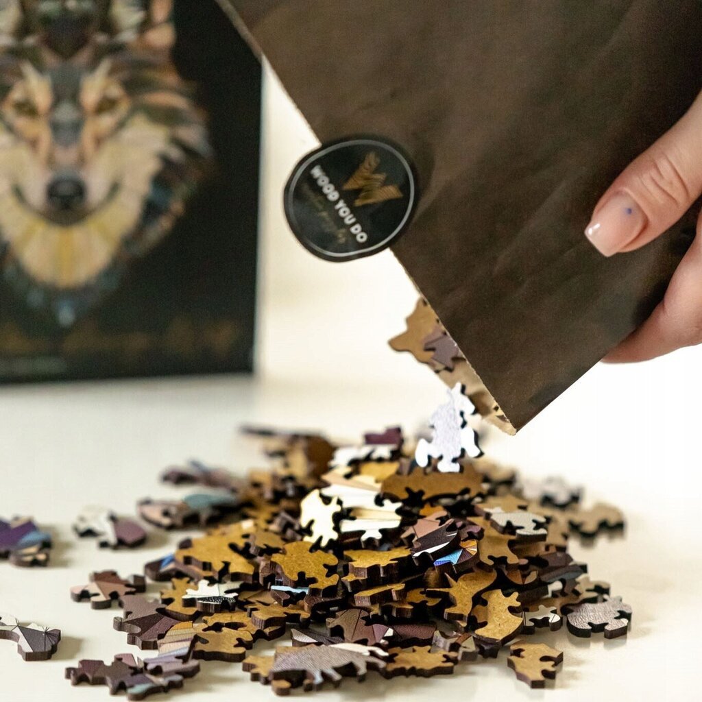 Koka puzle Mandala Wood You Do, 418 d. цена и информация | Puzles, 3D puzles | 220.lv