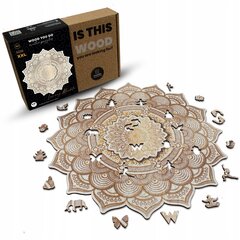 Koka puzle Mandala Wood You Do, 418 d. cena un informācija | Puzles, 3D puzles | 220.lv