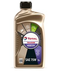 Масло трансмиссионное «Total» SAE 75W Traxium, GEAR 9 FE, 1 л цена и информация | Моторное масло | 220.lv