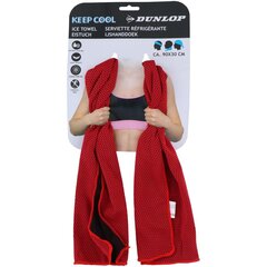 быстросохнущее спортивное полотенце 90x30 см, красное цена и информация | Полотенца | 220.lv