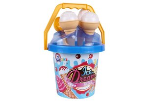 Smilšu rotaļlietu komplekts Technok Toys Ice Dream Buckett cena un informācija | Ūdens, smilšu un pludmales rotaļlietas | 220.lv