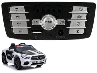 Mūzikas panelis bērnu elektromobilim Mercedes SL500 Police cena un informācija | Bērnu elektroauto | 220.lv