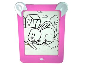 Burvju gaismas zīmēšanas tāfeles komplekts Lean Toys Magic Board, rozā cena un informācija | Attīstošās rotaļlietas | 220.lv