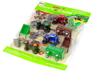 Farm Set Lauksaimniecības tehnika Traktori Ķerras cena un informācija | Rotaļlietas zēniem | 220.lv