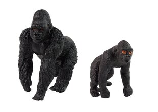 Figūriņu komplekts Gorillas Lean Toys Animal Series, 2 gab. cena un informācija | Rotaļlietas meitenēm | 220.lv