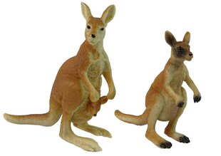 Набор из 2 фигурок кенгуру Кенгуру Животные мира цена и информация | Игрушки для мальчиков | 220.lv