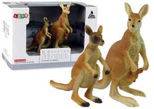 Figūriņu komplekts Ķenguri Lean Toys Animal Series, 2 gab. cena un informācija | Rotaļlietas zēniem | 220.lv