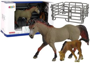 Набор из 2 фигурок лошадей.Фермерская фигурка лошади Козерога цена и информация | Игрушки для мальчиков | 220.lv