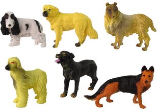 Figūriņu komplekts Tīršķirnes suņi Lean Toys Famous Dog Series The Retrievers, 6 gab. cena un informācija | Rotaļlietas zēniem | 220.lv