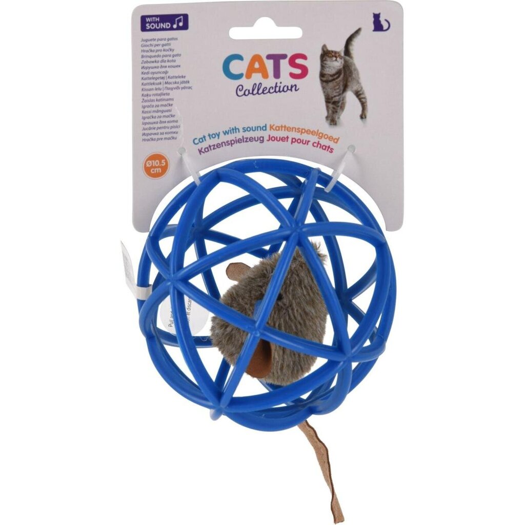 Kaķu rotaļlieta, 11cm, zila цена и информация | Rotaļlietas kaķiem | 220.lv