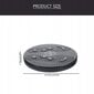 Griešanās disks viduklim Vitus, melns cena un informācija | Rotācijas diski | 220.lv