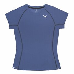 Футболка с коротким рукавом женская Puma Pe Running Tee Синий цена и информация | Женские футболки | 220.lv