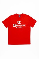 Мужская футболка Champion, красная цена и информация | Мужские футболки | 220.lv
