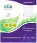 LEDlife lampa 6W (kvadrāts). цена и информация | Sienas lampas | 220.lv