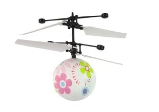 Tālvadības pults vadāma lidojoša bumba ar gaismu elektiem Lean Toys Flash Aerocraft cena un informācija | Rotaļlietas zēniem | 220.lv