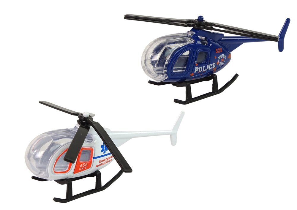 Rotaļu helikopteri Lean Toys Die-cast Overlord Speed Wheels 1:64, 4 krāsas cena un informācija | Rotaļlietas zēniem | 220.lv