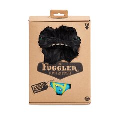 Plīša briesmonis Fuggler Funny Ugly Monster, Wide Eyed Weirdo, melns, 22 cm цена и информация | Мягкие игрушки | 220.lv