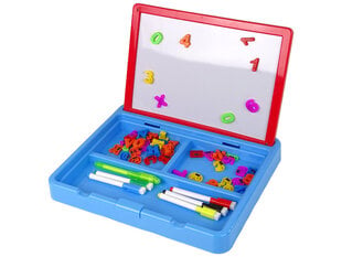 Magnētisks zīmēšanas tāfeles komplekts 2in1 Lean Toys Drawing Board Glowing Painting cena un informācija | Attīstošās rotaļlietas | 220.lv