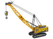 Rotaļu celtniecības ceļamkrāns Lean Toys GLW Engineering Series 1:55, dzeltens цена и информация | Rotaļlietas zēniem | 220.lv