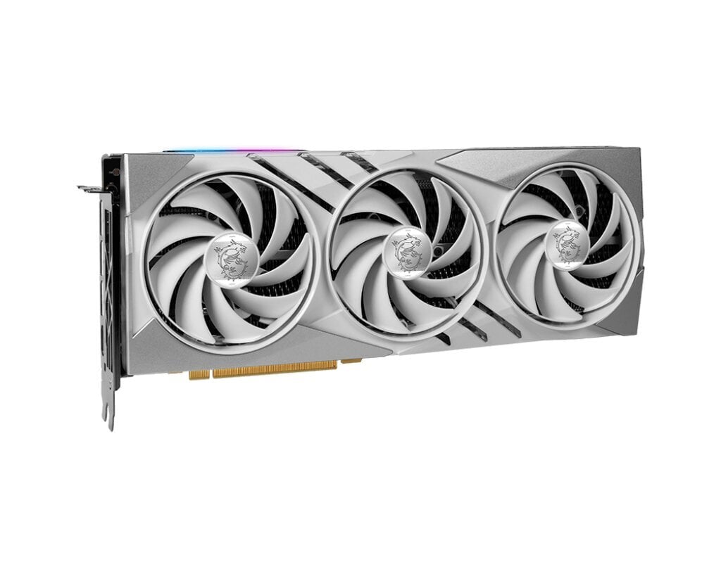 MSI GeForce RTX 4070 Super 12G Gaming X Slim White cena un informācija | Videokartes (GPU) | 220.lv