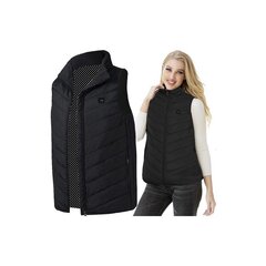 Apsildāma veste vīriešiem Trizand 22126 mx-16970, melna cena un informācija | Vīriešu vestes | 220.lv