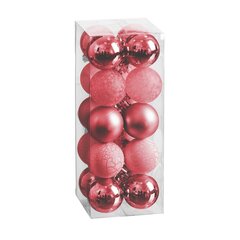 Ёлочные шарики Красный Разноцветный бумага Polyfoam Кукла-белоснежка 7,5 x 7,5 x 7,5 cm (5 штук) цена и информация | Елочные игрушки | 220.lv
