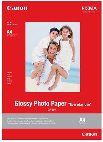 Canon fotopapīrs GP-501 A4 Glossy 200g 20 lapas cena un informācija | Citi piederumi fotokamerām | 220.lv